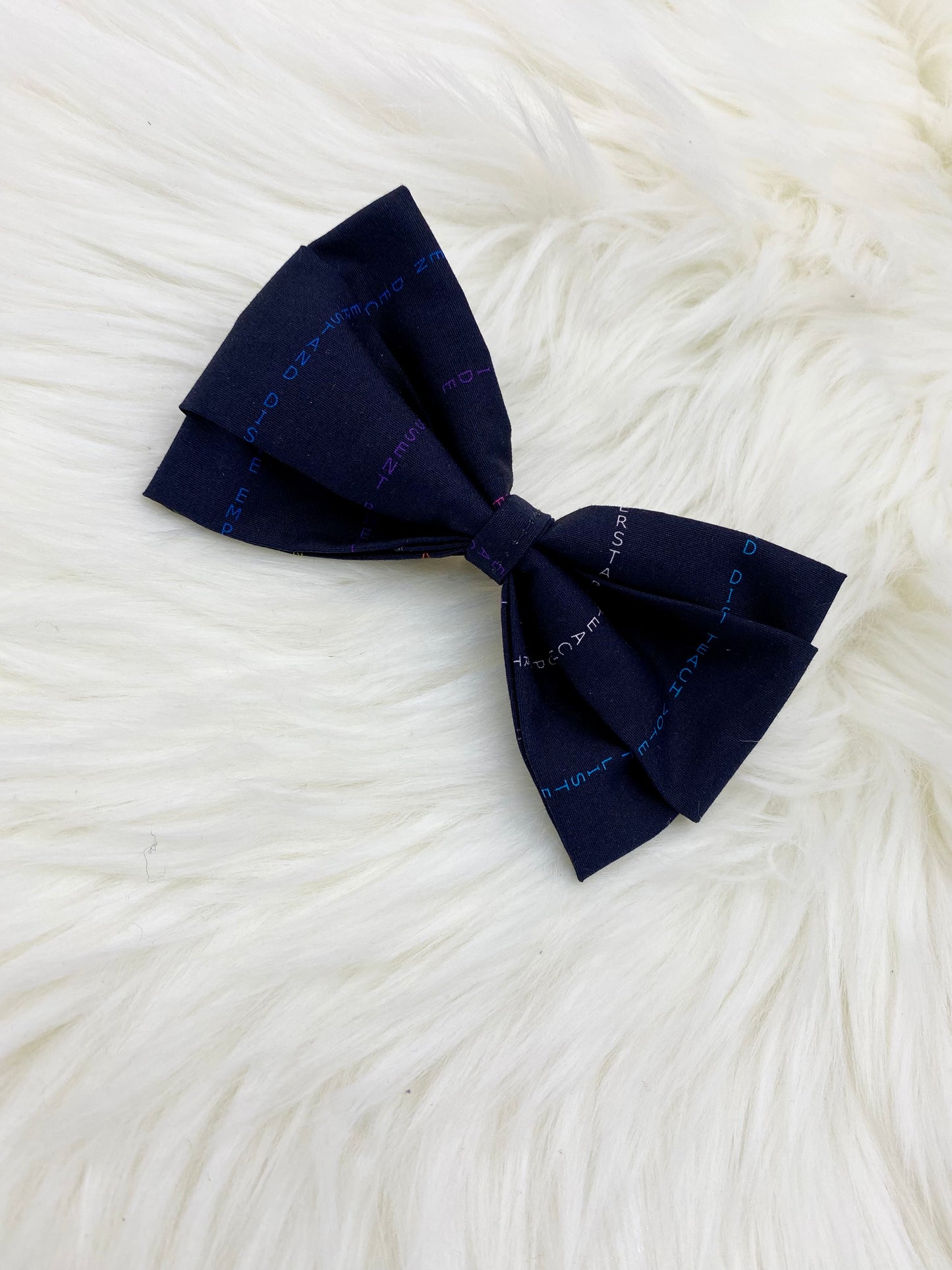 Pride Stripes Hair Bow