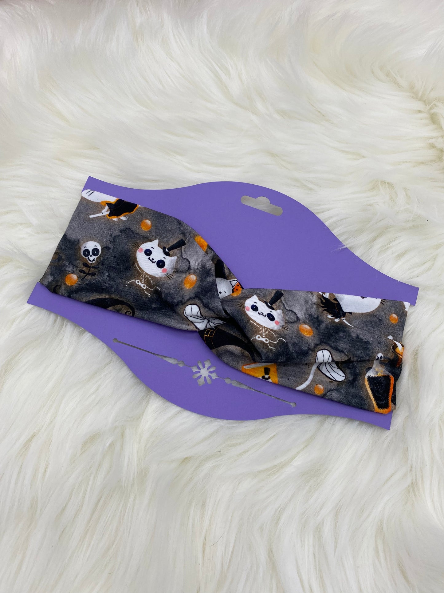 Halloween Cats Twist Band