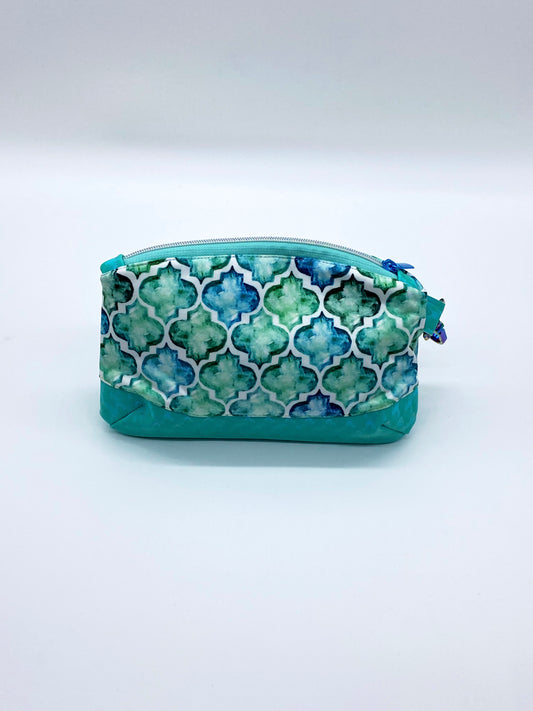 Moroccan Tile Clem Wristlet