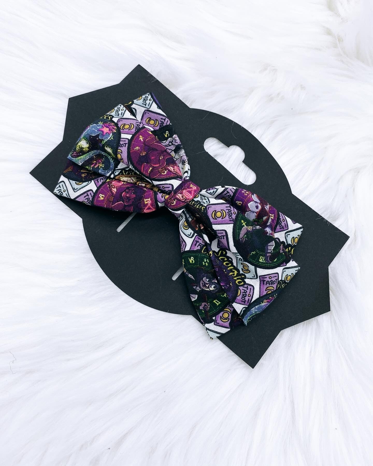 Zodiac Tarot Hair Bow